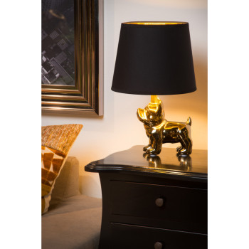 Lucide SIR WINSTON Table Lamp E14/40W 31.5H zlatá /černá