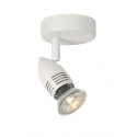 Lucide CARO-LED - přisazené bodové svítidlo - Ø 9 cm - LED - GU10 - 1x5W 2700K - Bílá 13955/05/31