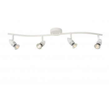 Lucide CARO-LED - stropní svítidlo - LED - GU10 - 4x5W 2700K - Bílá 13955/20/31