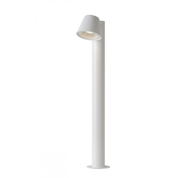 Lucide DINGO-LED - venkovní svítidlo sloupek - stmívatelné - GU10 - 1x4,5W 3000K - IP44 - Bílá 14881/70/31