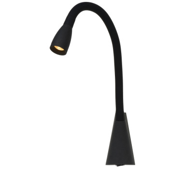 Lucide GALEN-LED - noční lampa - LED - 1x3W 3000K - Černá 18294/03/30
