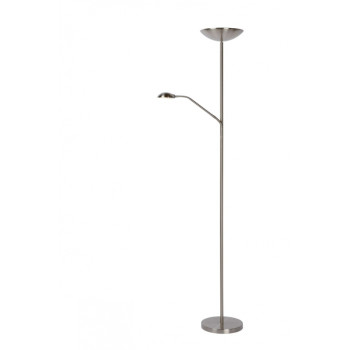 Lucide ZENITH - stojací lampa - Ø 24,5 cm - stmívatelné - 1x20W 3000K - Chrom 19791/24/12