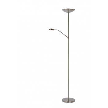 Lucide ZENITH - stojací lampa - Ø 24,5 cm - stmívatelné - 1x20W 3000K - Chrom 19791/24/12