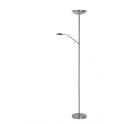 Lucide ZENITH - stojací lampa - Ø 24,5 cm - stmívatelné - 1x20W 3000K - Chrom 19791/24/12