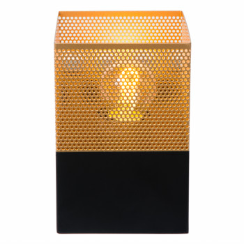 Lucide RENATE nástěnné svítidlo 1x E27/40W černá/zlatá