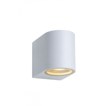 Lucide ZORA-LED - přisazené bodové svítidlo venkovní - stmívatelné - GU10 - 1x5W 3000K - IP44 - Bílá 22861/05/31