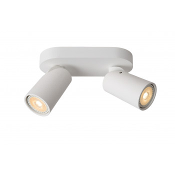 Lucide 23954/11/31 XYRUS Stropní reflektor LED Smívatelné - GU10 - 2x5W 3000K bílá