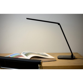 Lucide VARIO LED - stolní lampa - stmívatelné - 1x8W 2700K - Černá 24656/10/30