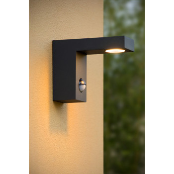 Lucide TEXAS-IR - přisazené bodové svítidlo venkovní - LED - 1x6W 3000K - IP54 - Černá 28850/24/30