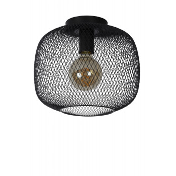 Lucide 45185/30/30 MESH stropní svítidlo Ø 30 cm - E27 - černá