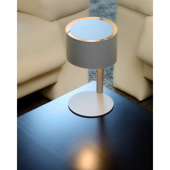 Lucide 45504/01/36 KNULLE lampa stojací E14 H28,5 D15 cm šedá
