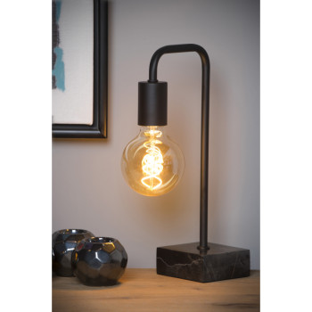Lucide 45565/01/30 LORIN stolní lampa E27 10/19.3/35cm černá