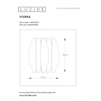 Lucide VIVANA - nástěnné svítidlo - G9 - Měď 74200/02/17