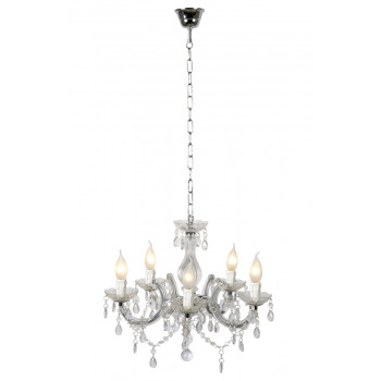 Lucide ARABESQUE - Lustr - Ø 46 cm - Průhledné 78351/05/60