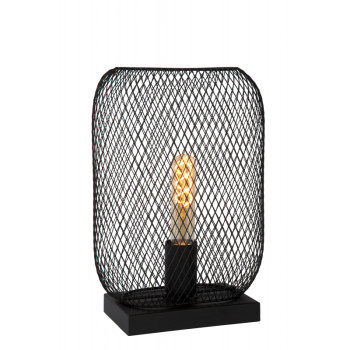 Lucide 78592/01/30 MESH lampa stolní E27/60W H32.5 cm černá