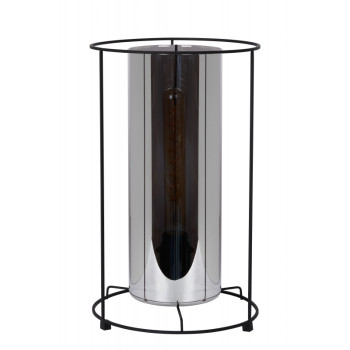 Lucide DOUNIA stolní lampička E27/40W H 41cm matná černá/Smok