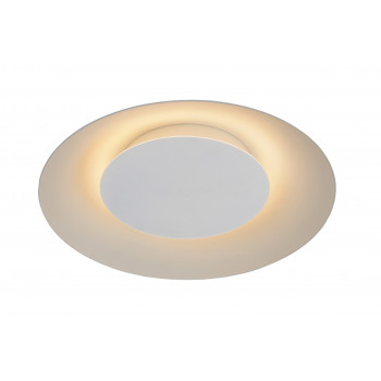 Lucide FOSKAL - zapuštěné stropní svítidlo - Ø 34,5 cm - LED - 1x12W 2700K - Bílá 79177/12/31