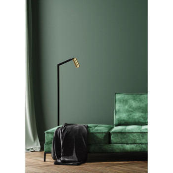 Lucide SYBIL stojací lampa Gu10/35W černá