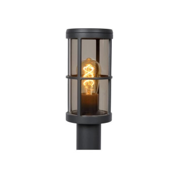 Lucide NAVI patníková venkovní lampa Ø 12 cm 1xE27 IP54 antracitová