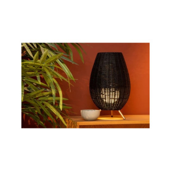 Lucide COLIN stolní lampa Ø 22 cm 1xG9 černá
