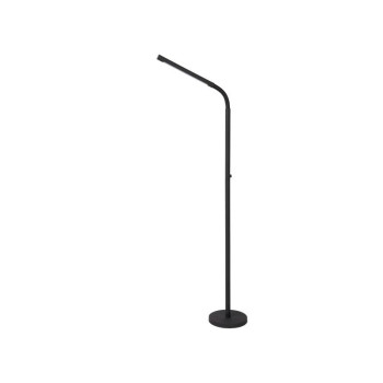 Lucide GILLY dobíjecí stojací čtecí lampa 1x3W 2700K černá