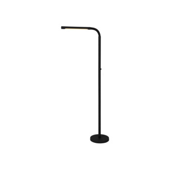 Lucide GILLY dobíjecí stojací čtecí lampa 1x3W 2700K černá