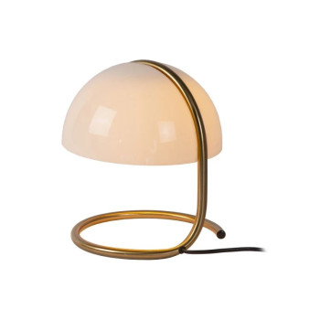 Lucide CATO stolní lampa Ø 23,5 cm 1xE27 bílá