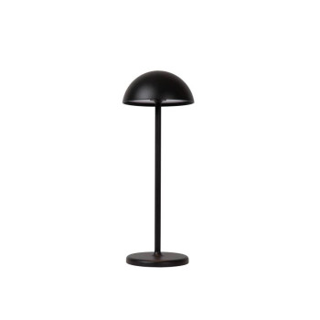 Lucide JOY venkovní dobíjecí stolní lampa ø 12 cm 1x1,5W 3000K IP54 černá