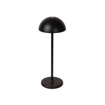 Lucide JOY venkovní dobíjecí stolní lampa ø 12 cm 1x1,5W 3000K IP54 černá