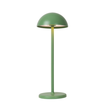 Lucide JOY venkovní dobíjecí stolní lampa ø 12 cm 1x1,5W 3000K IP54 zelená