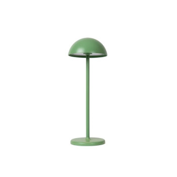 Lucide JOY venkovní dobíjecí stolní lampa ø 12 cm 1x1,5W 3000K IP54 zelená