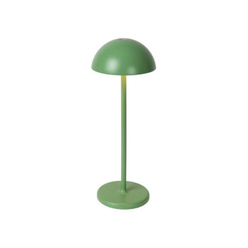 Lucide JOY venkovní dobíjecí stolní lampa ø 12 cm 1x1,5W 3000K IP54 zelená