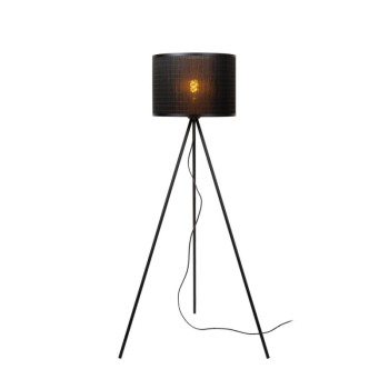 Lucide TAGALOG stojací lampa Ø 55 cm 1xE27 černá