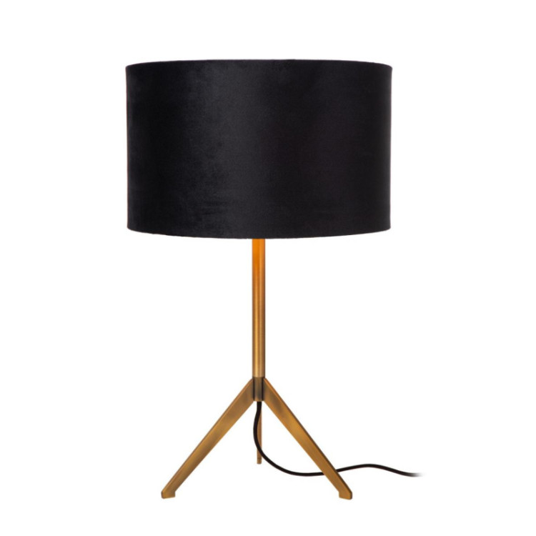 Lucide TONDO stolní lampa Ø 30 cm 1xE27 matná zlatá/mosazná, LUCIDE, TRENDY svítidla