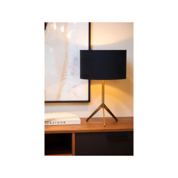 Lucide TONDO stolní lampa Ø 30 cm 1xE27 matná zlatá/mosazná