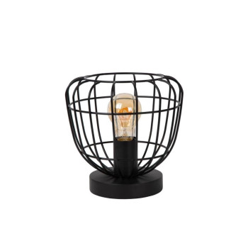 Lucide FILOX stolní lampa Ø 20 cm 1xE27 černá