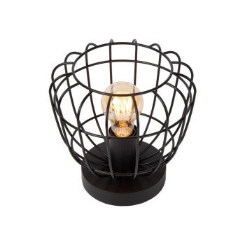 Lucide FILOX stolní lampa Ø 20 cm 1xE27 černá