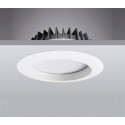 LED downlight, 190mm, 19W, bílá, 100°, 4100K, pevné, výřez 170mm - Prolumia