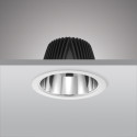 LED downlight, 140mm, 10W, bílá, 3000K, výřez 125mm - Prolumia