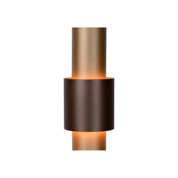 Lucide MARGARY závěsné LED svítidlo Ø28 cm 3x4,3W 2700K kávová