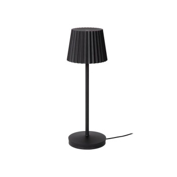 Lucide JUSTINE venkovní stolní lampa 1x2W 2700K IP54 černá