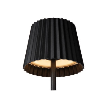 Lucide JUSTINE venkovní stolní lampa 1x2W 2700K IP54 černá