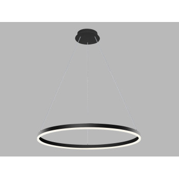 LED2 Závěsné svítidlo CIRCLE 80 P-Z, B DALI/PUSH DIM 62W 3000K/4000K černá - LED2 Lighting