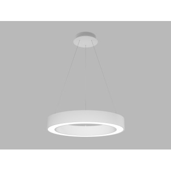 LED2 Závěsné svítidlo SATURN SLIM 60 P-Z, W DALI/PUSH DIM 50W 2CCT 3000K/4000K bílá - LED2 Lighting