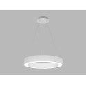 LED2 Závěsné svítidlo SATURN SLIM 60 P-Z, W DALI/PUSH DIM 50W 2CCT 3000K/4000K bílá - LED2 Lighting