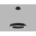 LED2 Závěsné svítidlo SATURN SLIM 60 P-Z, B DALI/PUSH DIM 50W 2CCT 3000K/4000K černá - LED2 Lighting