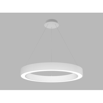 LED2 Závěsné svítidlo SATURN SLIM 80 P-Z, W DALI/PUSH DIM 60W 2CCT 3000K/4000K bílá - LED2 Lighting