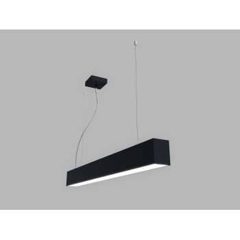 LED2 Závěsné svítidlo LINO 90 P-Z, B PRISMA 18-24W 3CCT 3000K/3500/4000K UGR černá - LED2 Lighting