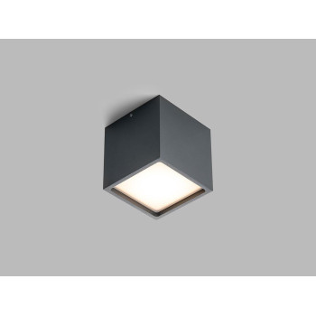 LED2 CUBE, A 12W 3000K STROPNÍ ANTRACITOVÉ - LED2 Lighting