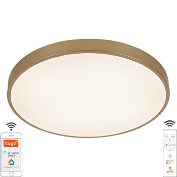 LED svítidlo OPAL + dálkový ovladač + Wifi 48W - LC902AS/GD